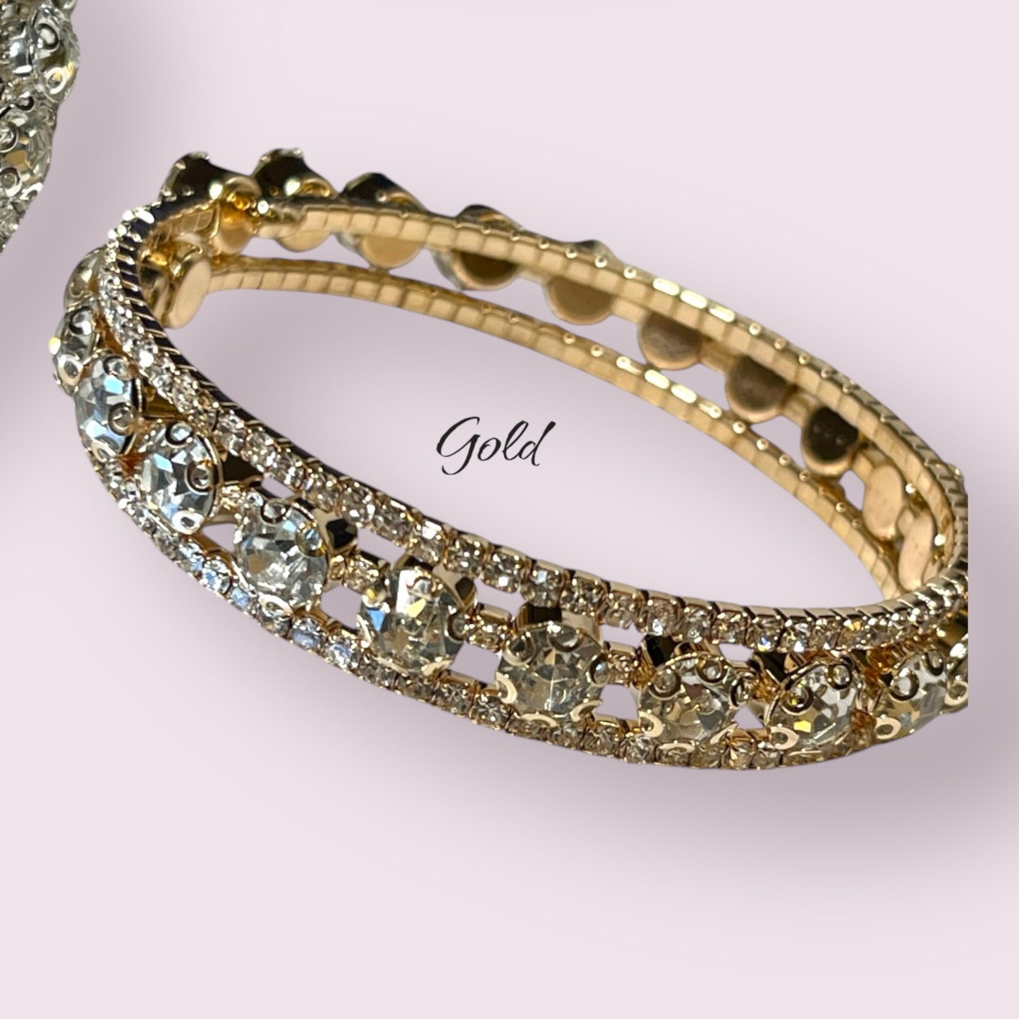 Beautiful Rhinestone Bracelet(gold)