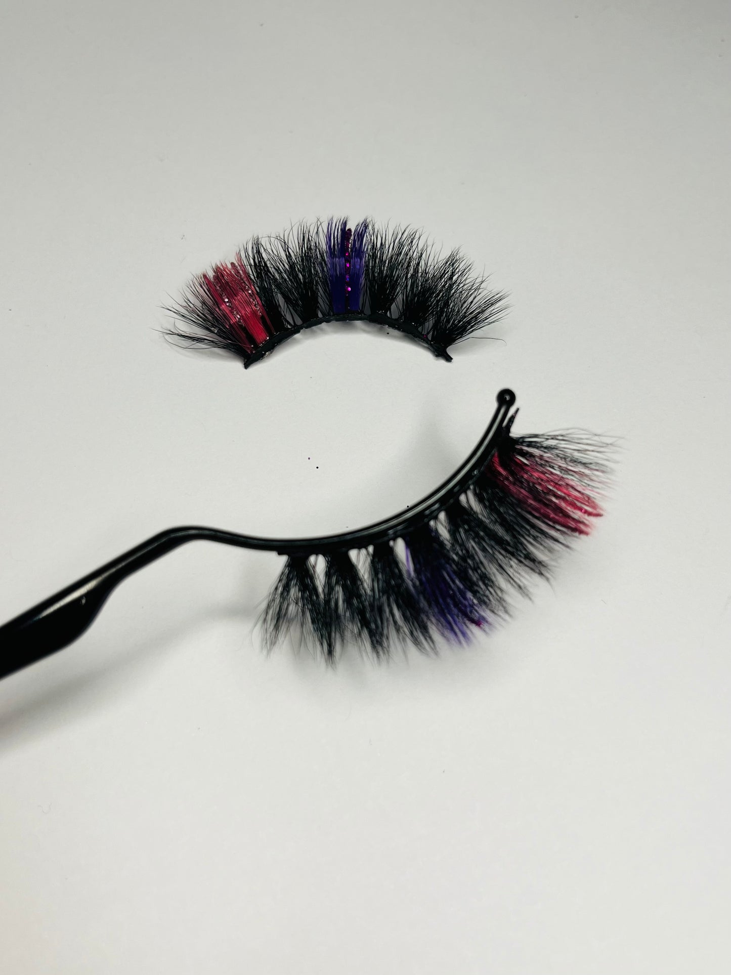 Coquetta Glitter Colored Mink Lashes 5D