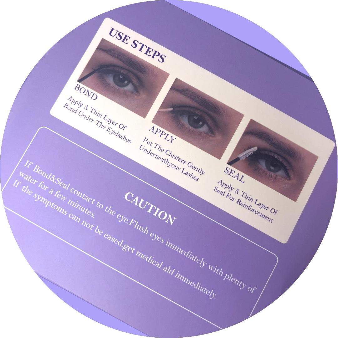 The Beautiful Cluster Lashes Kit / individual clusters