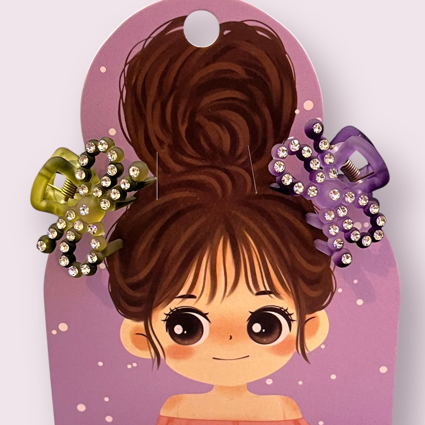 Small Bow Hair clip Set