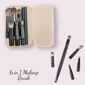 6 in 1 Makeup brushes