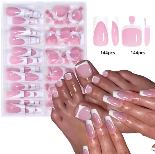 Hands & Feet Press on Set 288 pieces