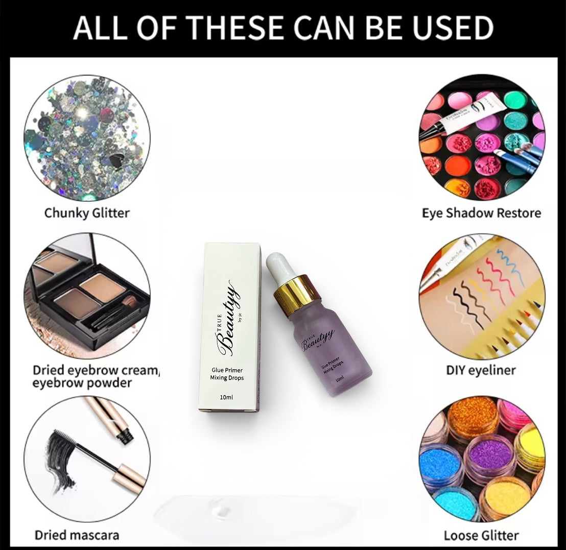 Glitter primer base glue