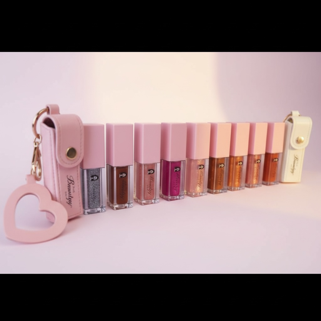 Lip oils with Keychains