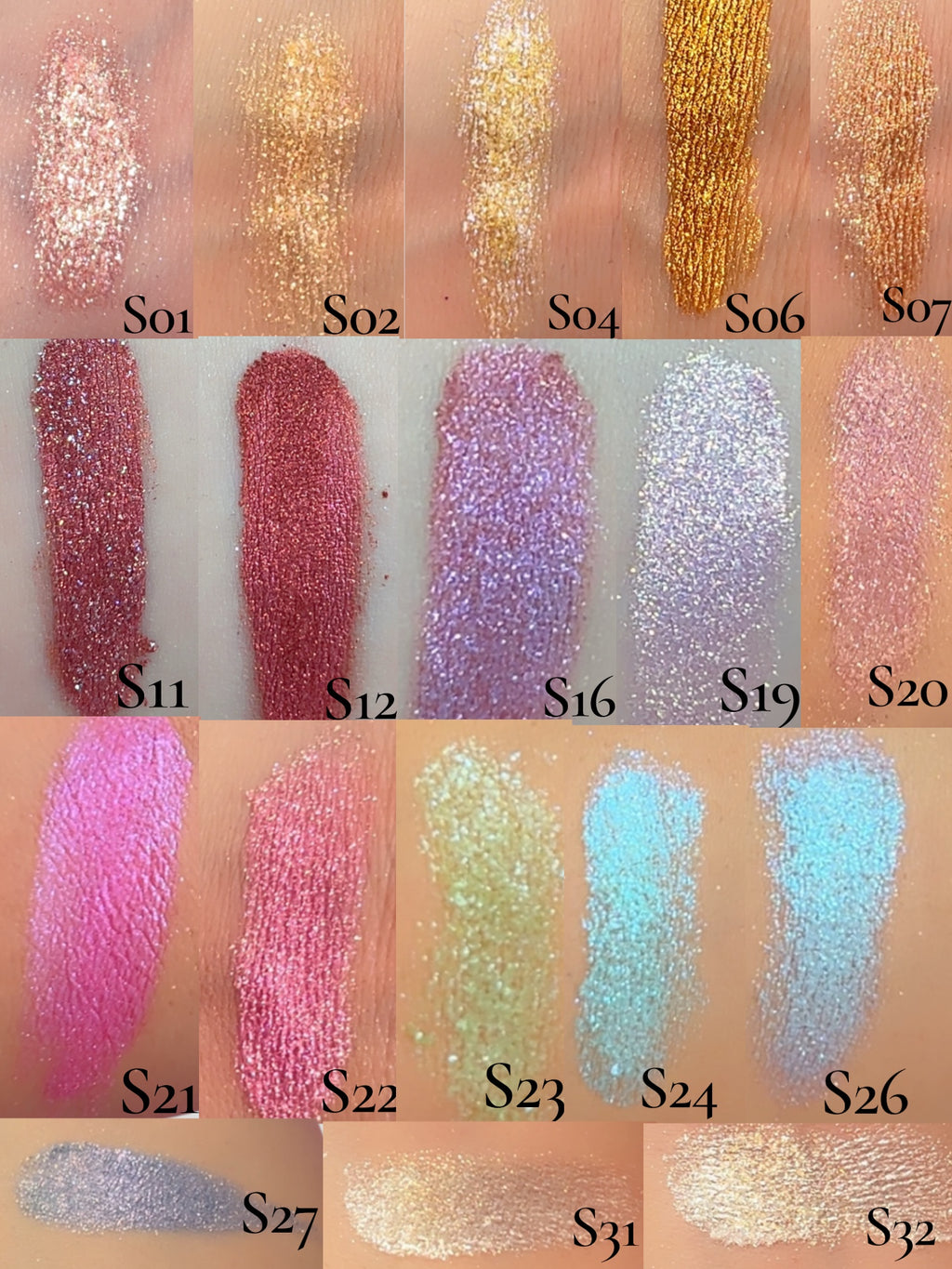Luxury Pigment Glitters