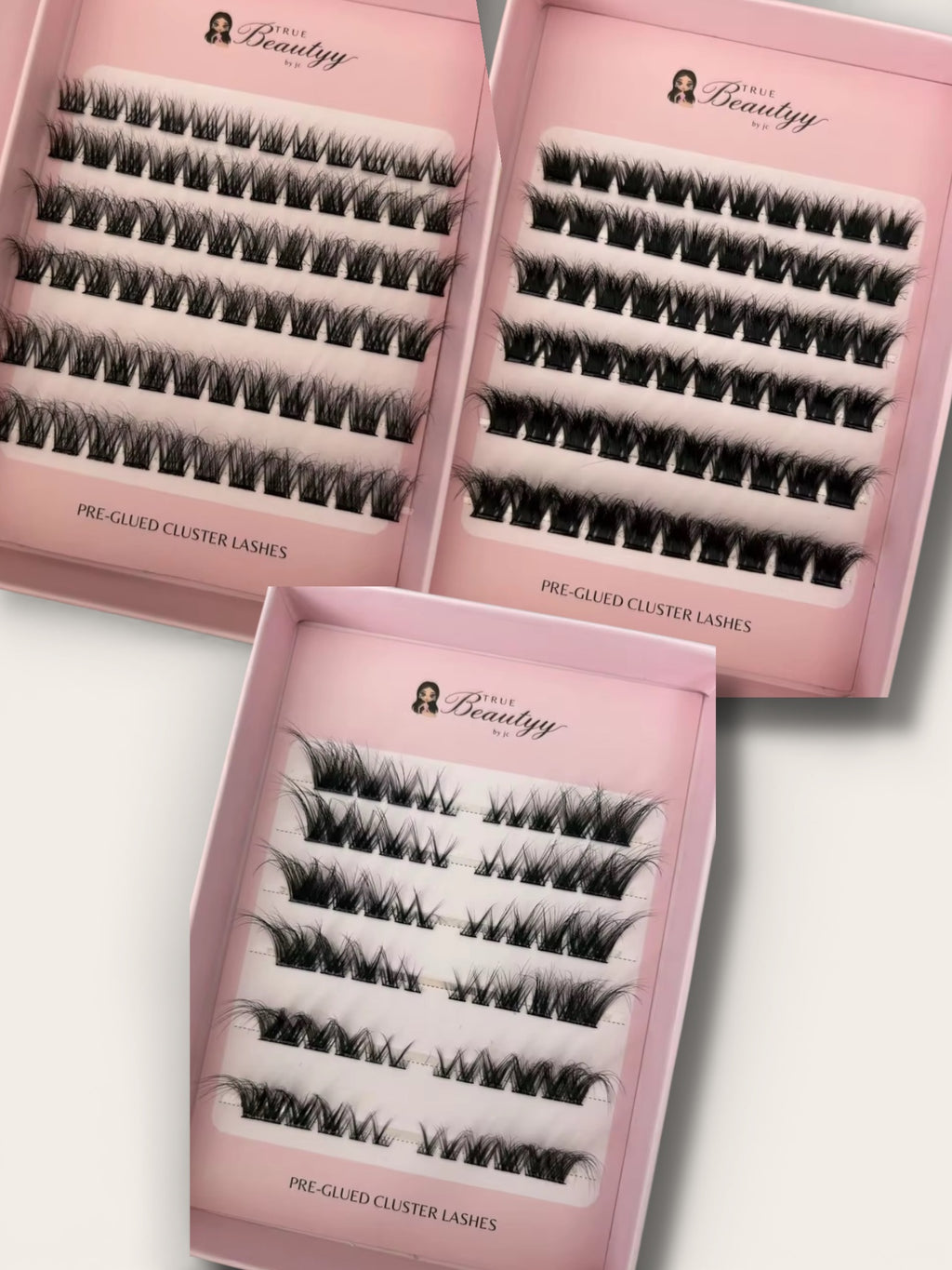 Dramatic Pre glued clusters