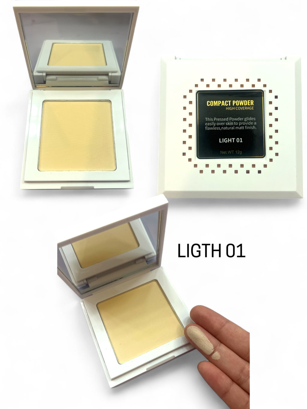 HD compact pressed powder
