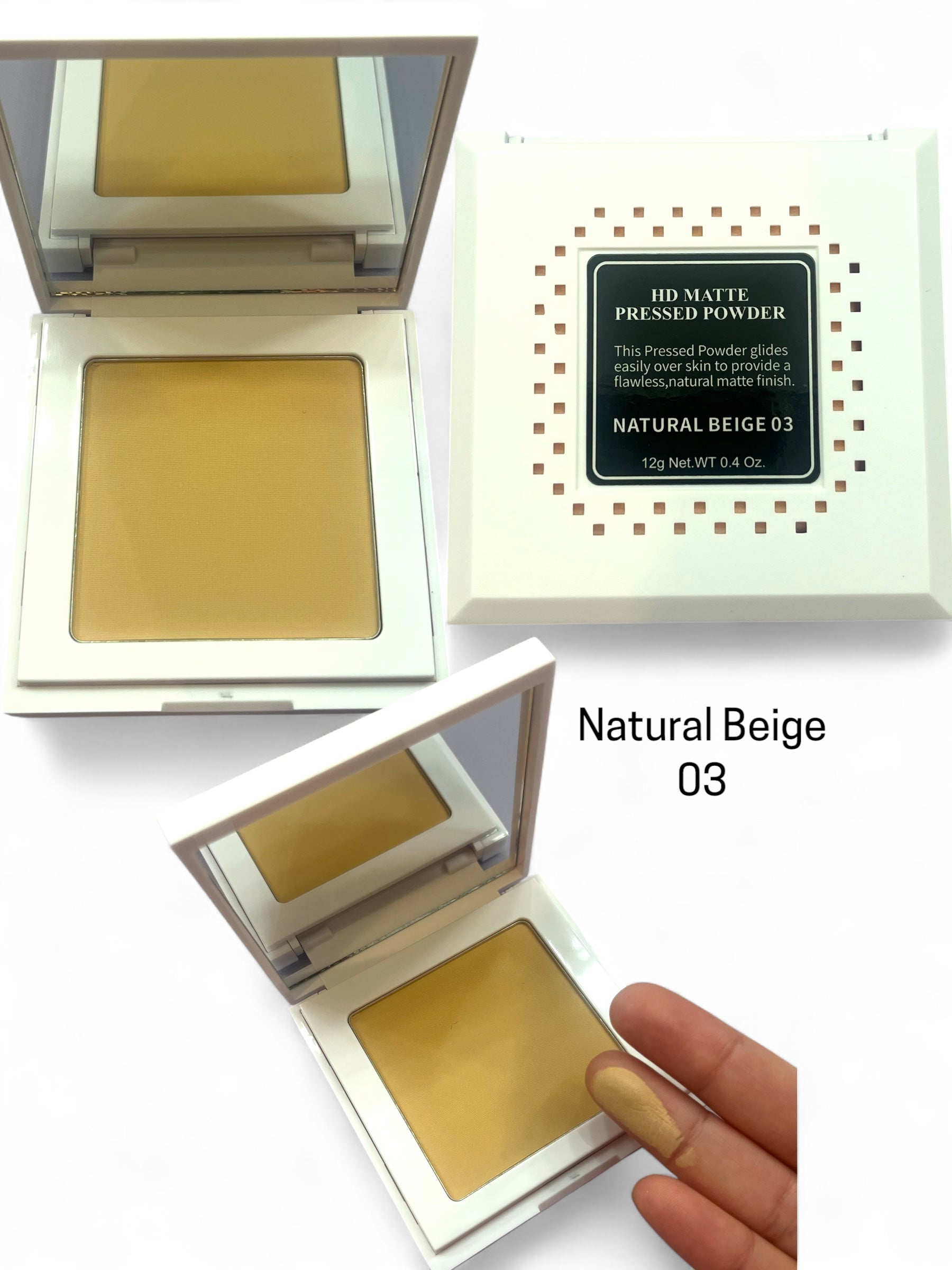 HD compact pressed powder