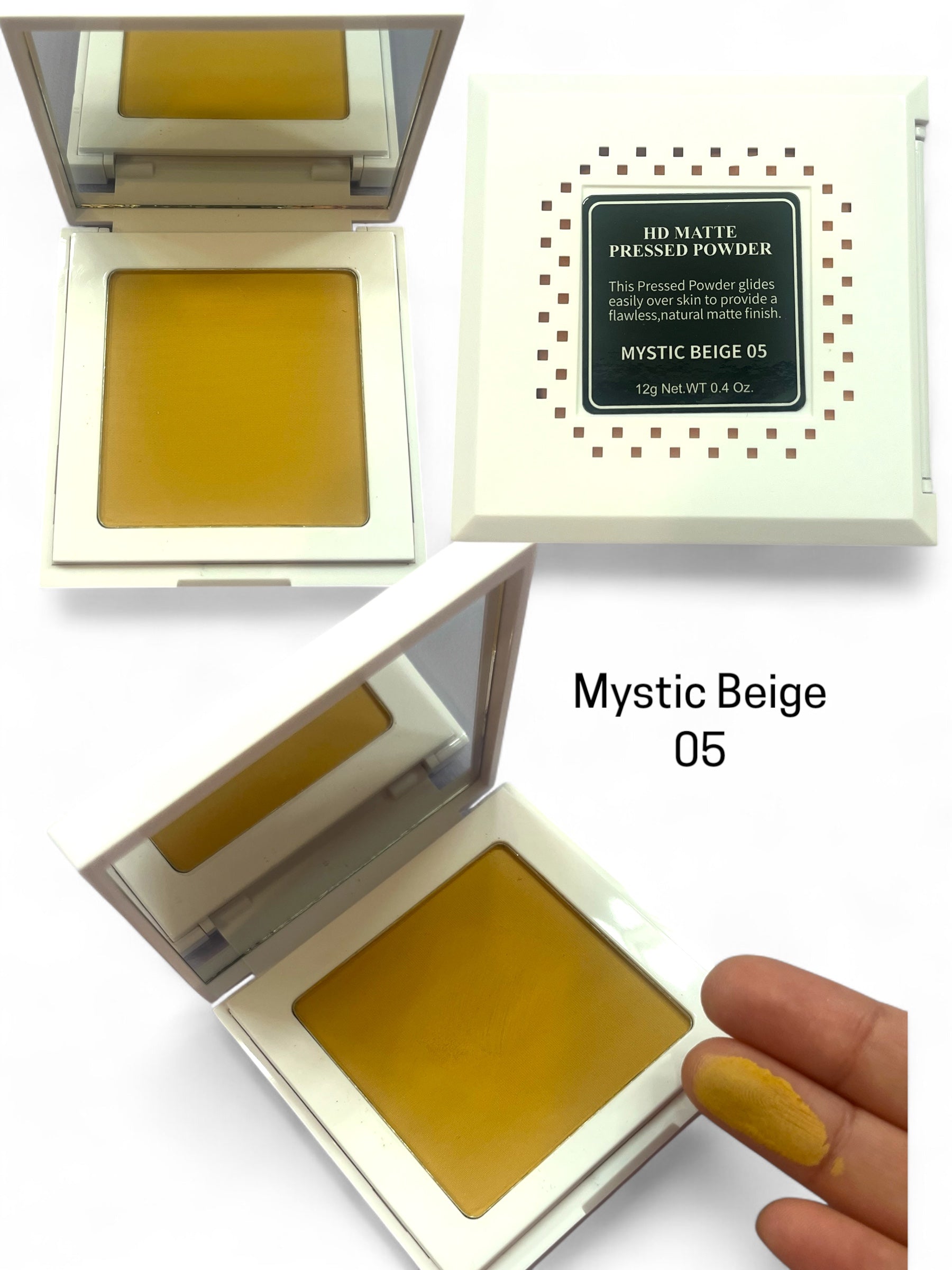 HD compact pressed powder