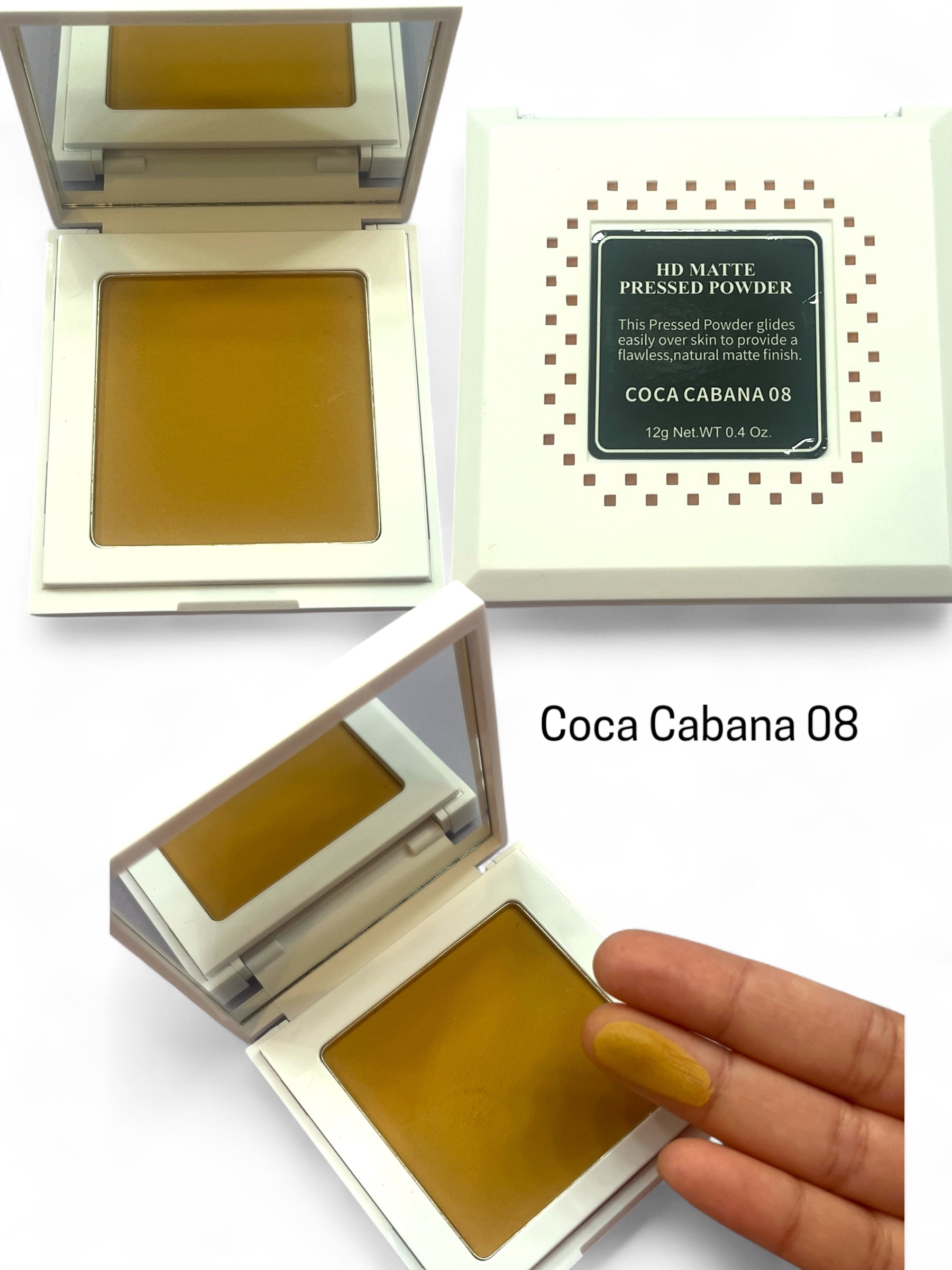 HD compact pressed powder