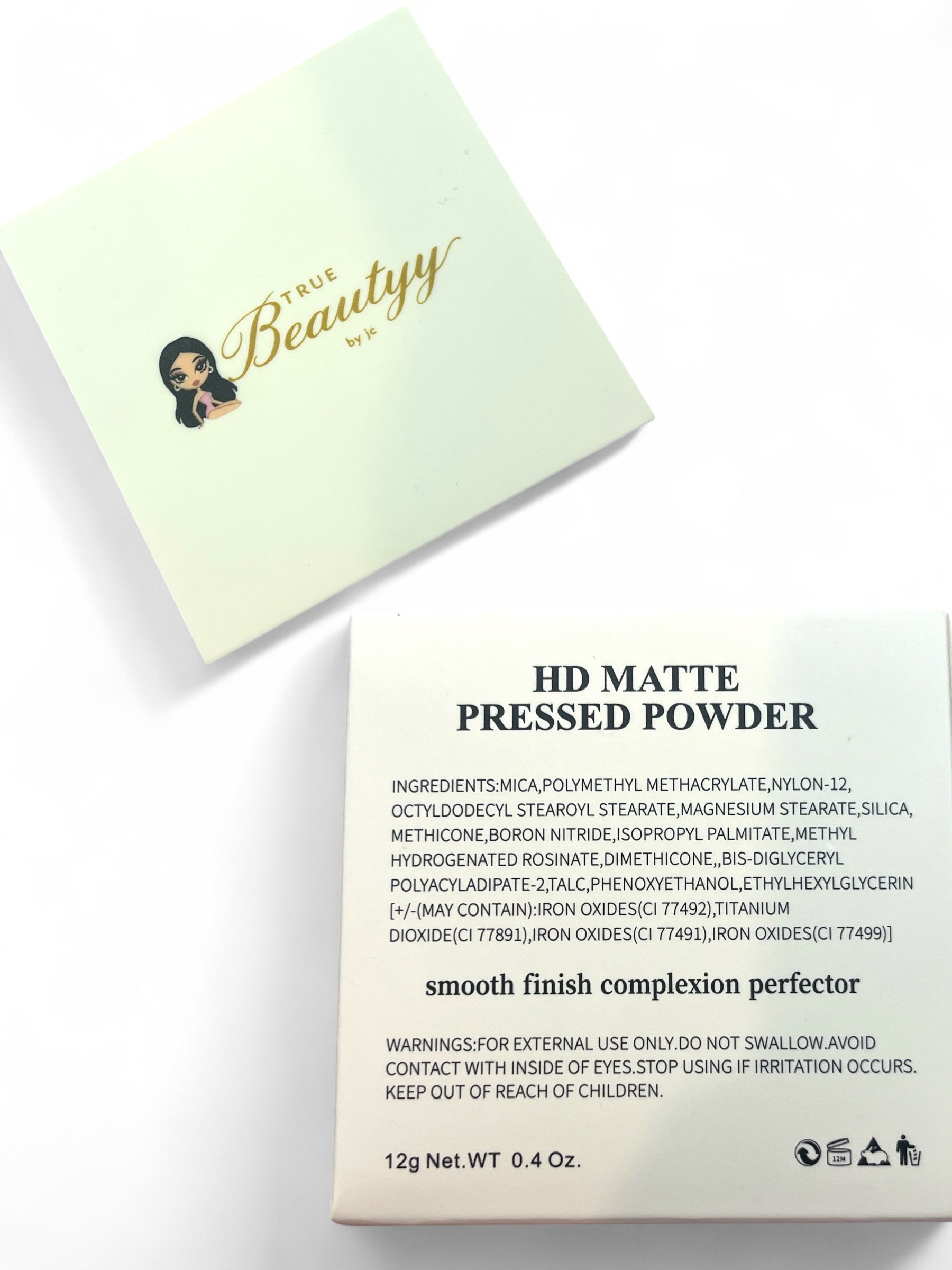 HD compact pressed powder