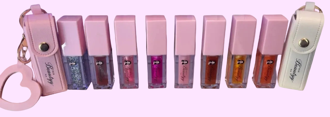 Lip oils with Keychains