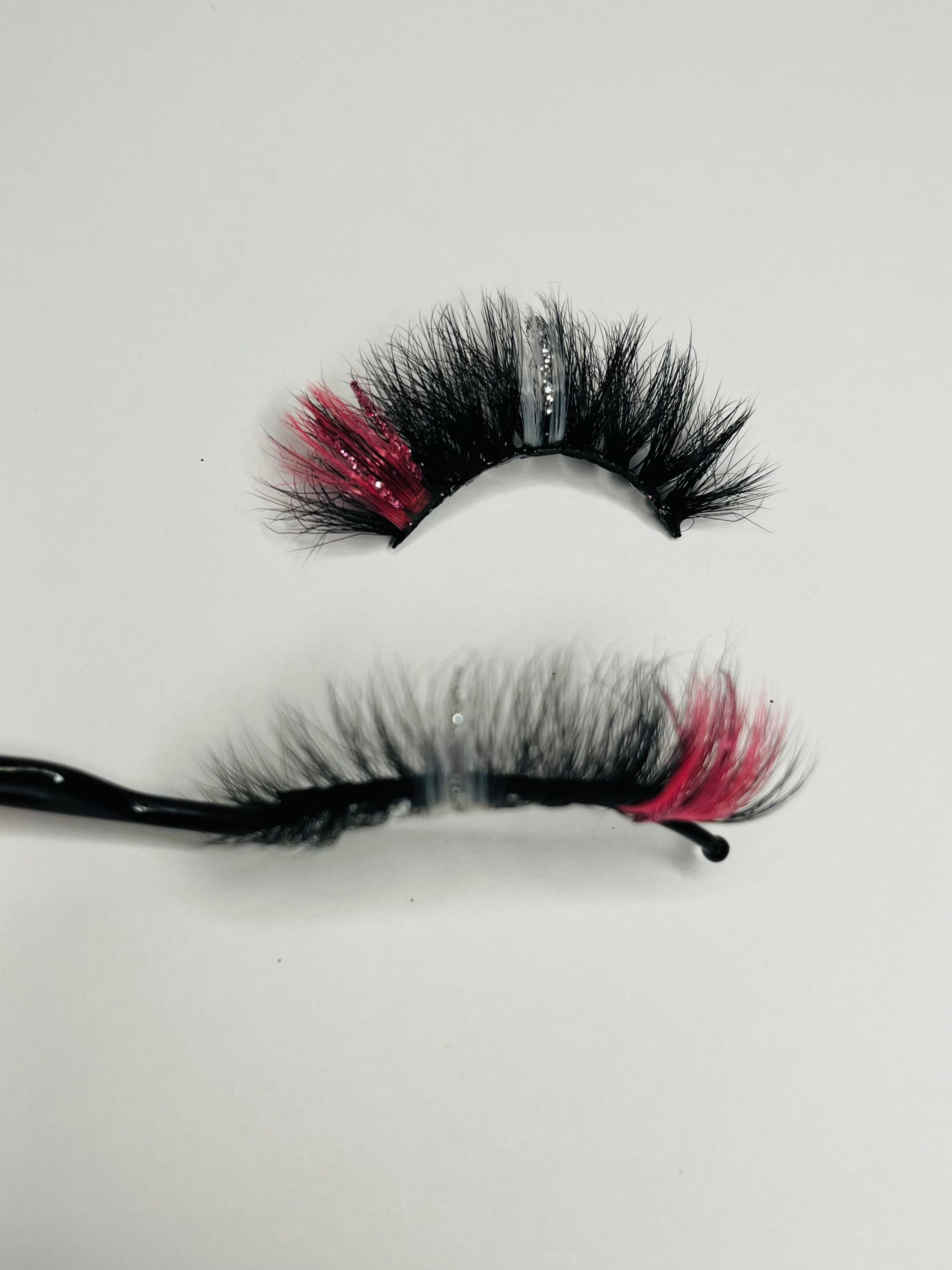 Pinkalicious Glitter & Colored Mink Lashes 5D