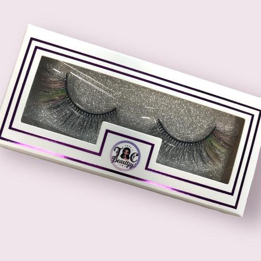 Unicorn tip Colored Mink Lashes