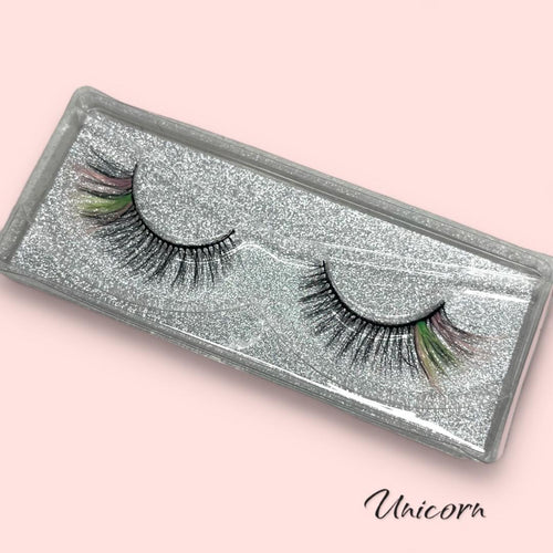 Colored Mink Lashes/ Unicorn